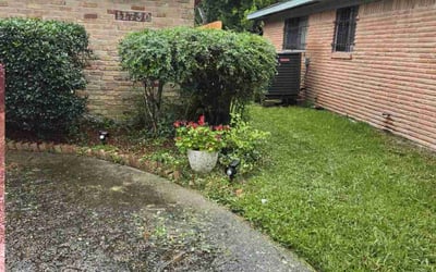 Photo of Nate B.'s yard after getting landscaping in Dayton, TX
