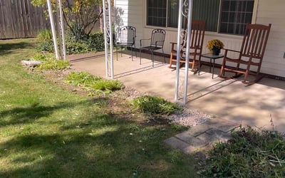 Photo of Alfreda M.'s yard after getting tree care in Willoughby, OH