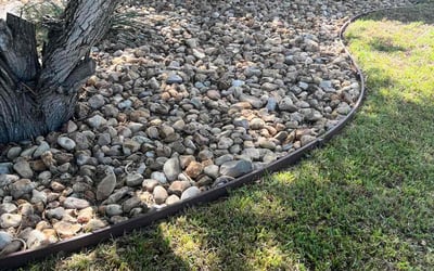 Photo of Jennifer L.'s yard after getting landscaping in Rockport, TX