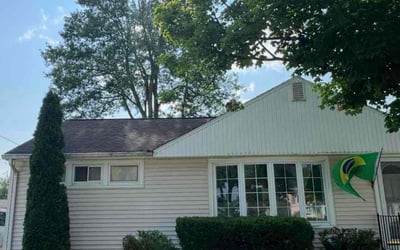 Photo of Bruce W.'s yard after getting landscaping in Tonawanda, NY