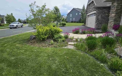 Photo of Randy K.'s yard after getting landscaping in Rosemount, MN
