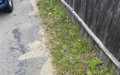 Photo of Melissa D.'s yard after getting landscaping in Hollis, NH