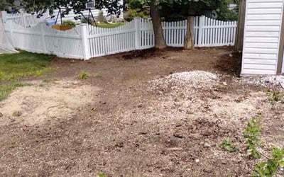 Photo of Melanie A.'s yard after getting landscaping in Visalia, CA