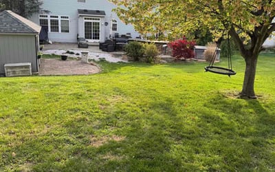Photo of Denise G.'s yard after getting landscaping in Allentown, PA