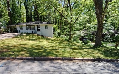 Photo of Carol B.'s yard after getting landscaping in Barnesville, GA