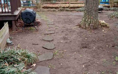 Photo of Pamela M.'s yard after getting landscaping in Rappahannock Academy, VA