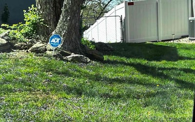 Photo of Jennifer S.'s yard after getting landscaping in Linwood, KS