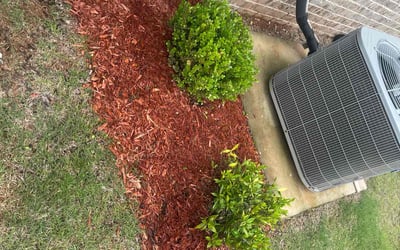 Photo of Karen D.'s yard after getting landscaping in Athens, AL