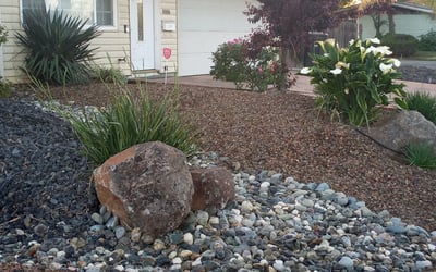 Photo of Sarah W.'s yard after getting landscaping in Colfax, CA