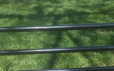Photo of James M.'s yard after getting landscaping in Holt, MO
