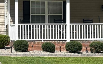 Photo of Precious J.'s yard after getting landscaping in Lugoff, SC