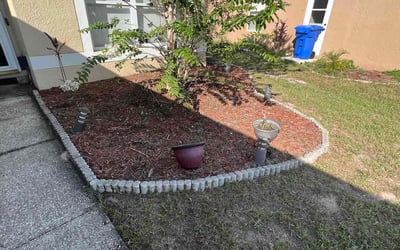 Photo of Gina B.'s yard after getting tree care in Brandon, FL