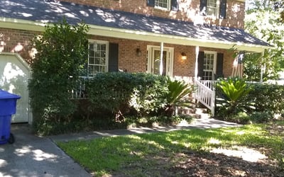 Photo of Danny P.'s yard after getting landscaping in Ravenel, SC