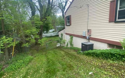 Photo of Gina S.'s yard after getting landscaping in Brighton, MI
