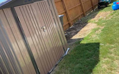Photo of Jason B.'s yard after getting landscaping in Luling, TX