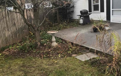 Photo of Richard G.'s yard after getting landscaping in Vernon Rockville, CT