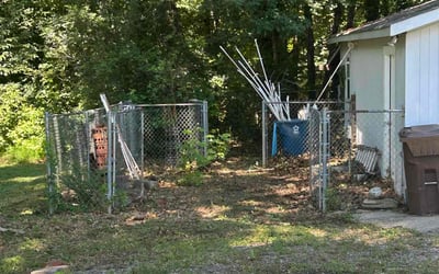 Photo of Crystal F.'s yard after getting landscaping in Greensboro, NC