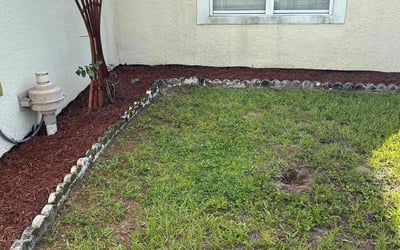 Photo of Danielle S.'s yard after getting landscaping in Balm, FL