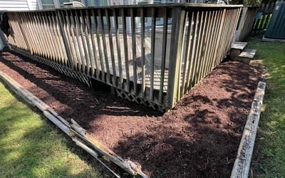 Photo of Peggy B.'s yard after getting landscaping in Brookeville, MD
