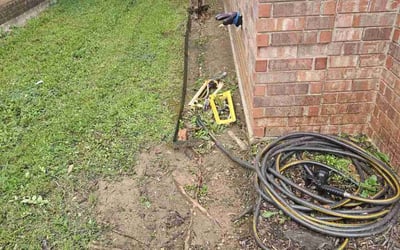 Photo of Carolyn C.'s yard after getting landscaping in Hurst, TX