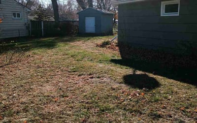 Photo of Mike D.'s yard after getting landscaping in Somerset, WI