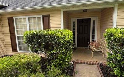 Photo of Jennifer B.'s yard after getting landscaping in Swannanoa, NC