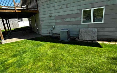 Photo of Erin M.'s yard after getting landscaping in Elk River, MN