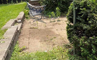 Photo of David K.'s yard after getting landscaping in Catonsville, MD