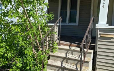 Photo of Alyse C.'s yard after getting landscaping in Appleton, WI