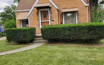 Photo of Justin M.'s yard after getting landscaping in Swanton, OH