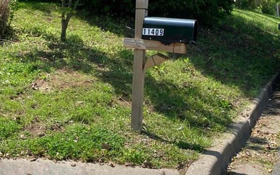 Photo of Trevor B.'s yard after getting landscaping in Orrick, MO
