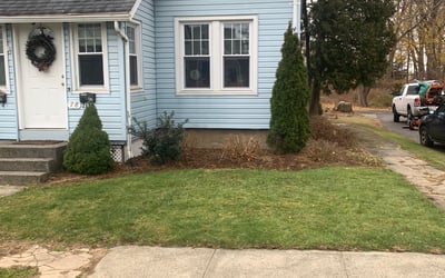 Photo of Joe T.'s yard after getting landscaping in Guilford, CT