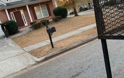 Photo of Kimberly S.'s yard after getting landscaping in Jenkinsburg, GA