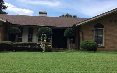 Photo of Larry H.'s yard after getting landscaping in Memphis, TN