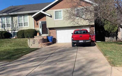 Photo of Kevin R.'s yard after getting landscaping in Blair, NE