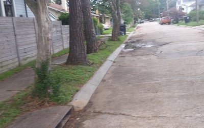 Photo of Megan M.'s yard after getting landscaping in La Place, LA