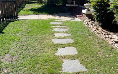 Photo of Chris C.'s yard after getting landscaping in Timberlake, NC