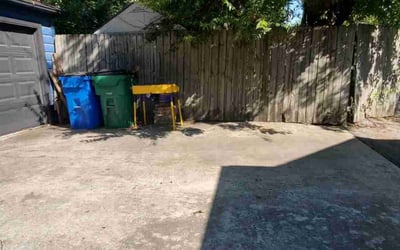 Photo of Bunny W.'s yard after getting lawn care in Taylor, TX