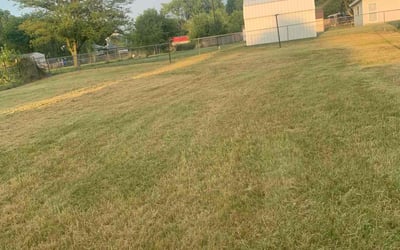 Photo of Matt B.'s yard after getting landscaping in Orient, OH