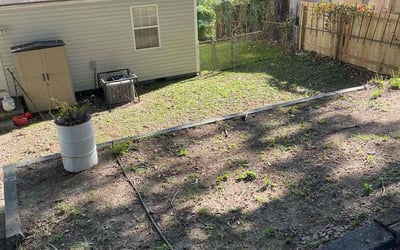 Photo of John P.'s yard after getting landscaping in Ruther Glen, VA