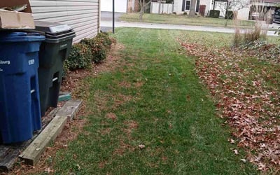 Photo of Joe M.'s yard after getting landscaping in Mount Gilead, OH