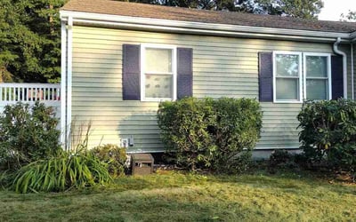 Photo of Michael N.'s yard after getting landscaping in Walpole, MA