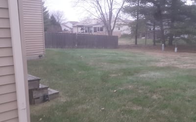 Photo of Shirley C.'s yard after getting landscaping in Sugar Grove, OH