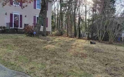 Photo of Shawn S.'s yard after getting landscaping in Roxboro, NC