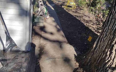 Photo of Rebecca F.'s yard after getting landscaping in Cheltenham, MD