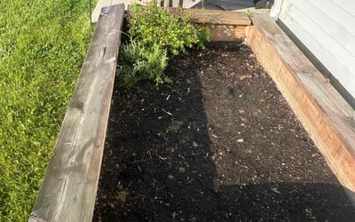 Photo of Brent B.'s yard after getting landscaping in Plain City, OH