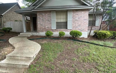 Photo of Margaret C.'s yard after getting landscaping in Lackland A F B, TX