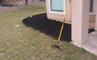 Photo of Bobbie M.'s yard after getting tree care in Cibolo, TX