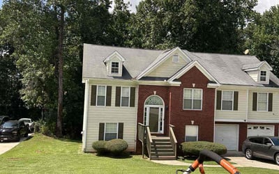 Photo of Fucia A.'s yard after getting tree care in Douglasville, GA