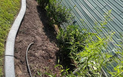 Photo of Michael M.'s yard after getting landscaping in Ravenel, SC